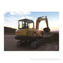 5.73Ton crawler excavator fr6de2-h me nā&#39;āpana paʻa